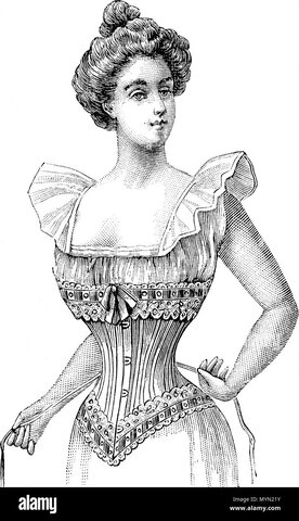 Corsé de cintura de avespa