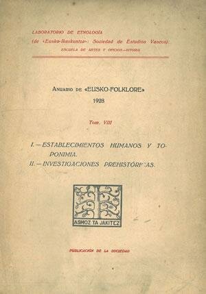 “Anuario de Eusko Folklore” -ren hasiera