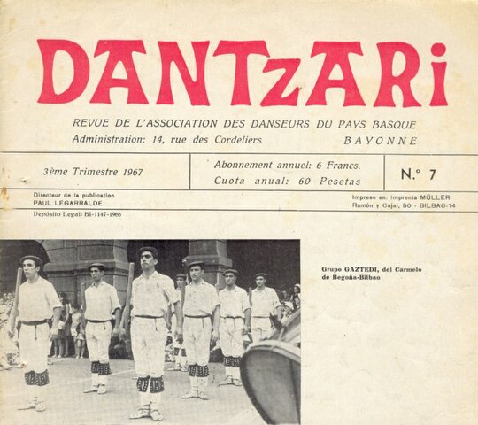 “Dantzari” aldizkariaren sorrera