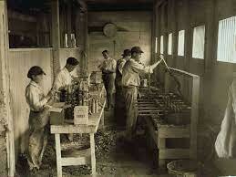 First factory-made ice cream