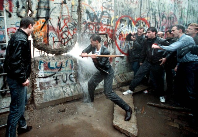 Derribo del muro de Berlín (9/11/1989)