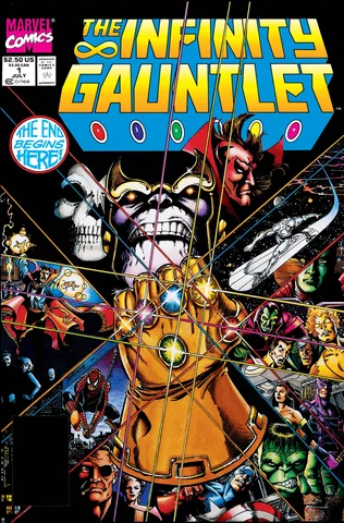Comic Book "The Infinity Gauntlet" Marvel Comics