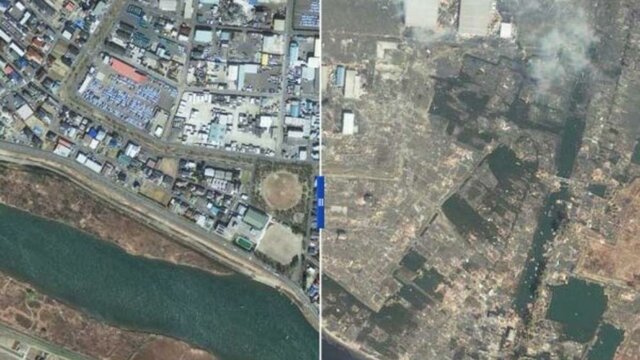 Antes y despues del accidente nuclear