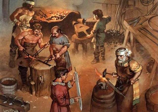 La época del trabajo manual