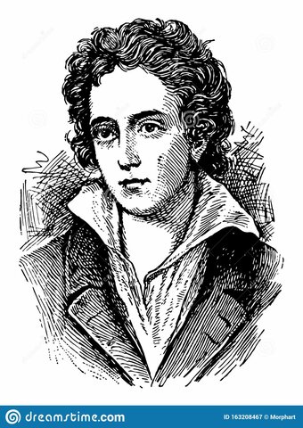 1810 Percy Bysshe Shelley