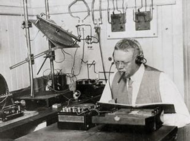 First Radio Program
