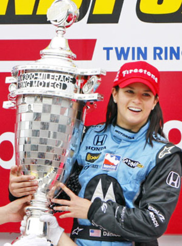 Danica Dominates Nascar