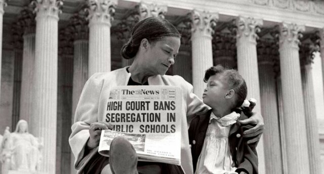 1954 Brown vs. Board of Education