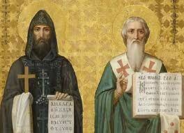 Actividad misionera de Cirilo y Metodio.