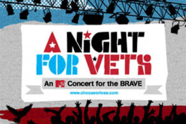 "A Night for Vets: An MTV Concert for the BRAVE (Bill of Rights for American Veterans)