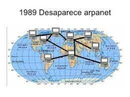 Desaparición de ARPANET.
