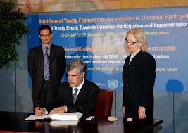 Se da paso a la Firma de Pactos Internacionales y Protocolos Facultativos