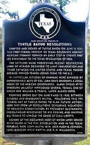 Turtle Bayou Resolutions