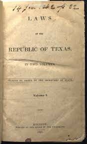 Texans write a Constitution