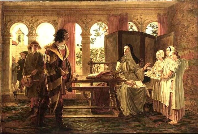 In visita alla figlia di Dante