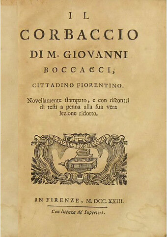 Inizia la stesura del "Corbaccio"