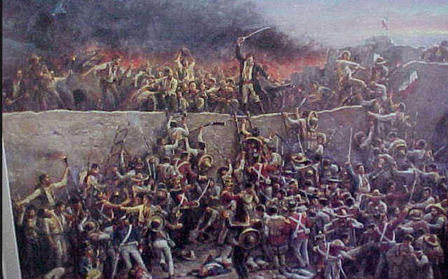 Conclusion of the battle of the Alamo