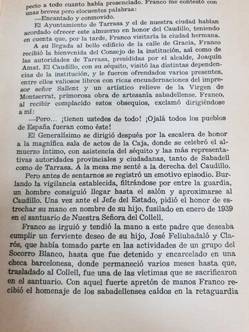 Rebesavi Patern ( anècdota amb Franco)