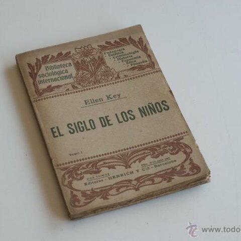 Publicación de El siglo de los niños como pedagoga.