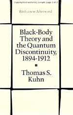 Black-Body Theory and the quantum Discontinuity