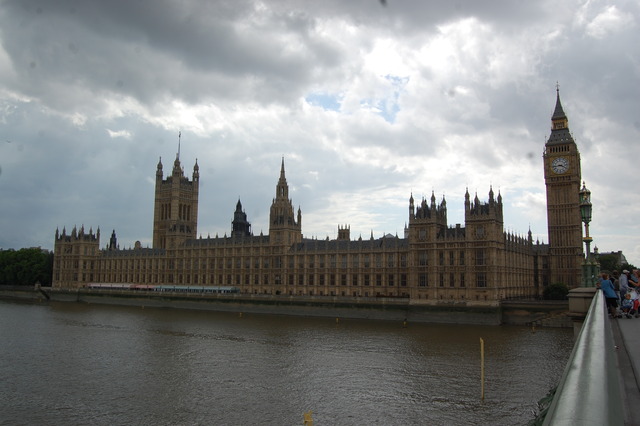 Went to England for the first time