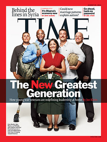 IAVA leaders featured on TIME magazine cover