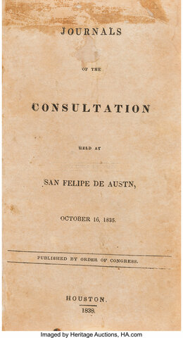 Consultation of 1835