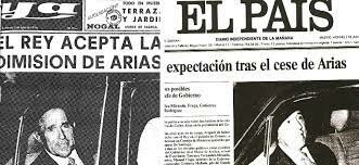 Dimisión de Arias Navarro