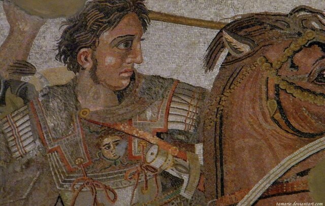 Alexander start to build his empire.