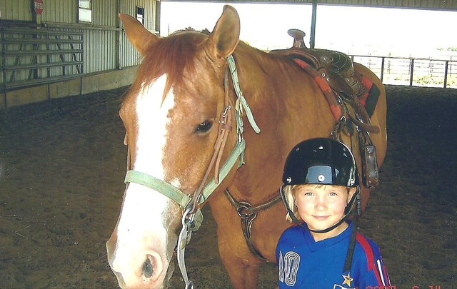Started horseback riding lessons.