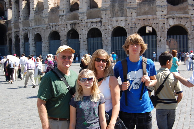 Went to England and Rome