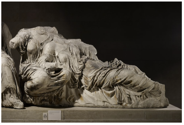 Goddesses, east pediment, marble, British Museum