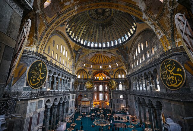 Hagia Sophia, Istanbul, Turkey, 537