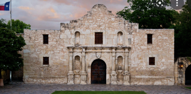 Beginning of Alamo