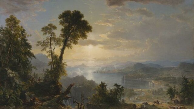 Asher B. Durand, Progress, 1853, oil on canvas. Virginia Museum of Fine Arts, Richmond