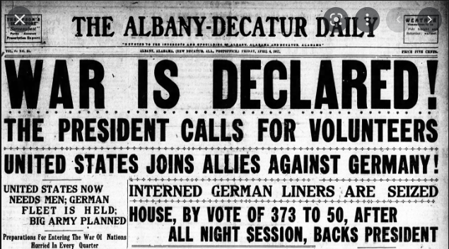 Reasons for US entry into WW1