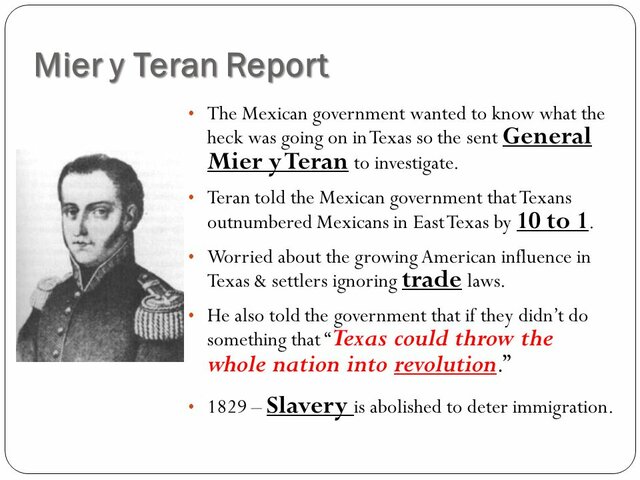Mier y Teran Report