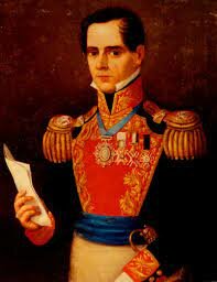 Santa Anna being Elected