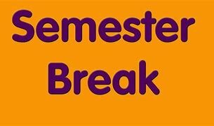 Mid semester two break