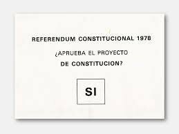 APROBACIÓN POR REFERÉNDUM DE LA CONSTITUCIÓN DE 1978