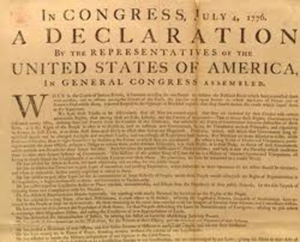 The Declaration of Independence