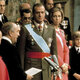Rey coronado tras la muerte de franco