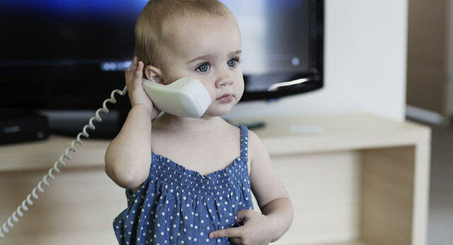 says first words(dada, baba)