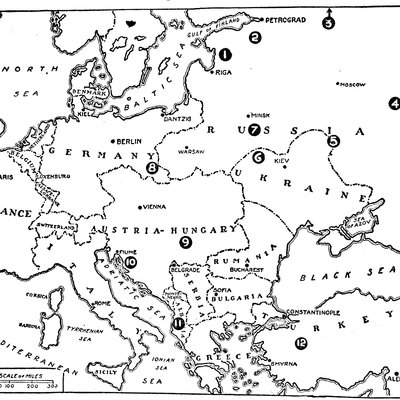 Timeline: The Inter-war years