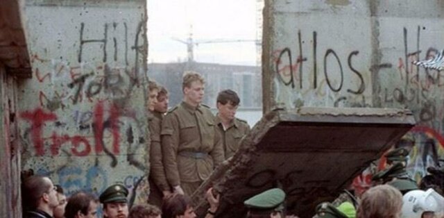 Derribo del muro de Berlín