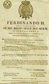 Costituzione Regno delle Due Sicilie