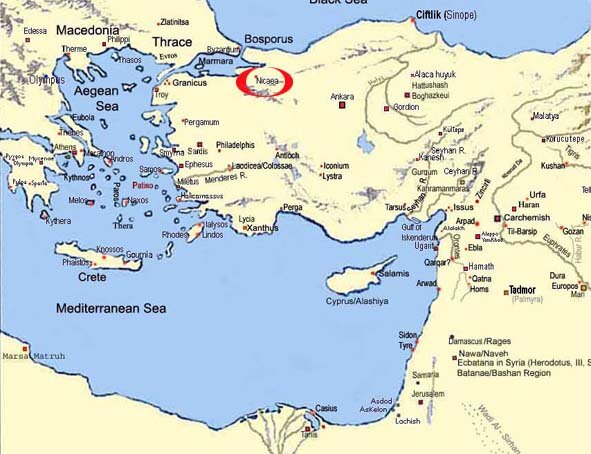 Concilio II de Nicea: doctrina sobre el culto de las imágenes.