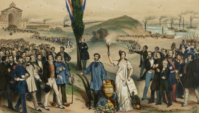 Reinstallation of the universal male suffrage