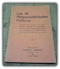 Ley de Responsabilidades Políticas