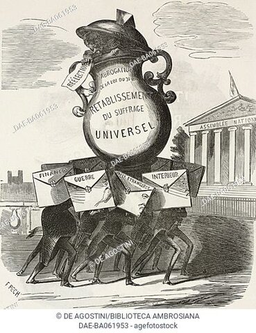 Limitation of the universal suffrage